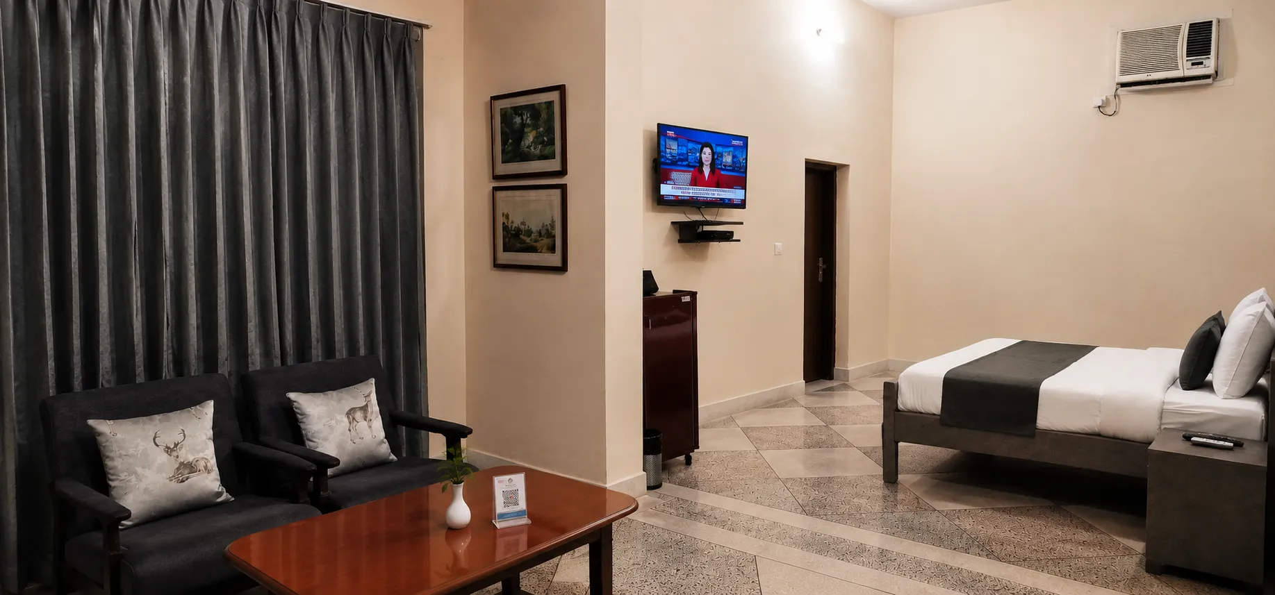 Deluxe Room (5).webp - Bel-La Monde Riverside Jim Corbett